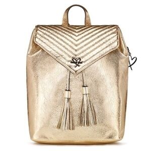 🆕VS backpack gold crackle